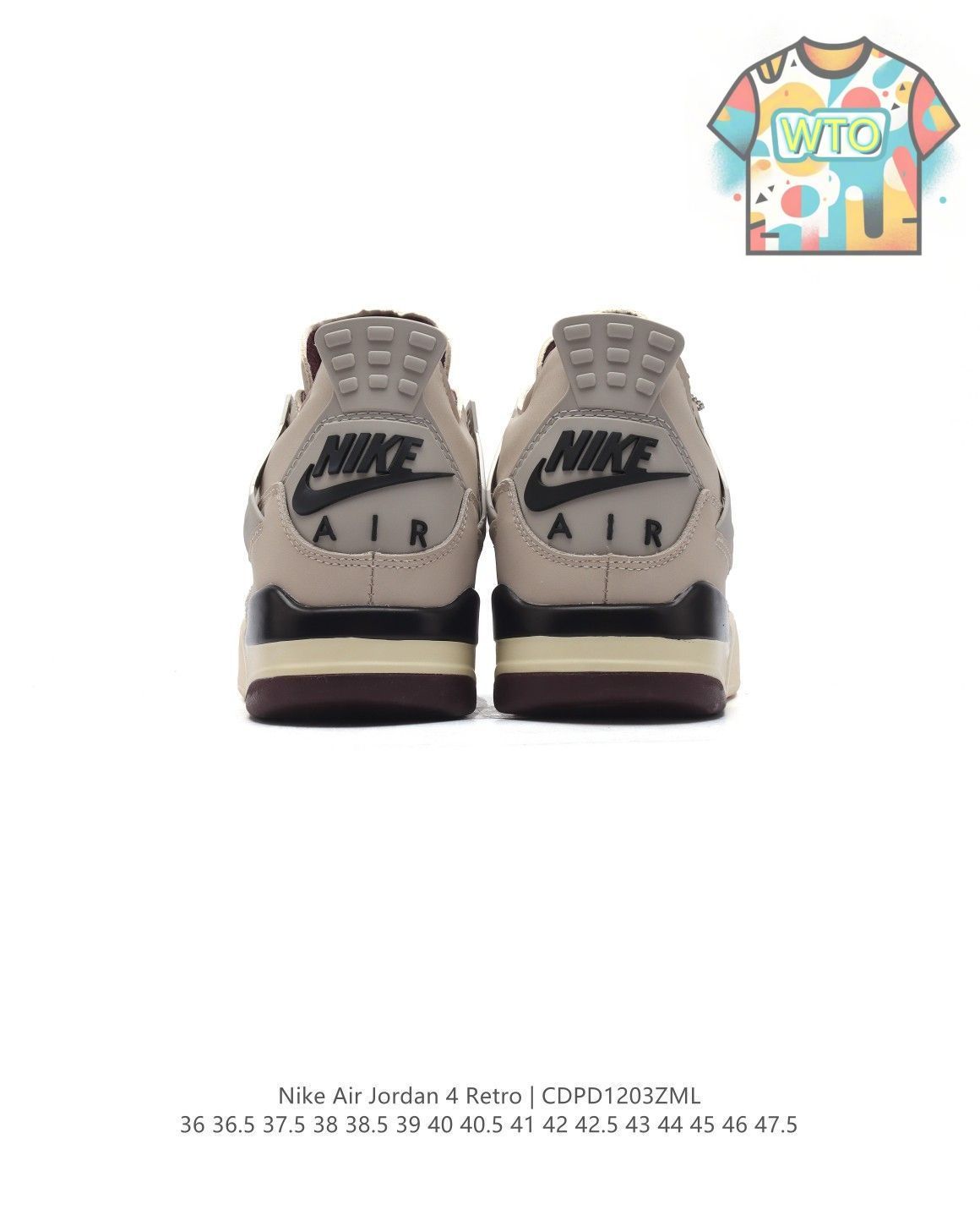 アママニエール × ナイキ ウィメンズ エアジョーダン4 レトロ フォッシル 9/26発売｜A Ma Maniere × Nike Women's Air Jordan 4 Retro OG