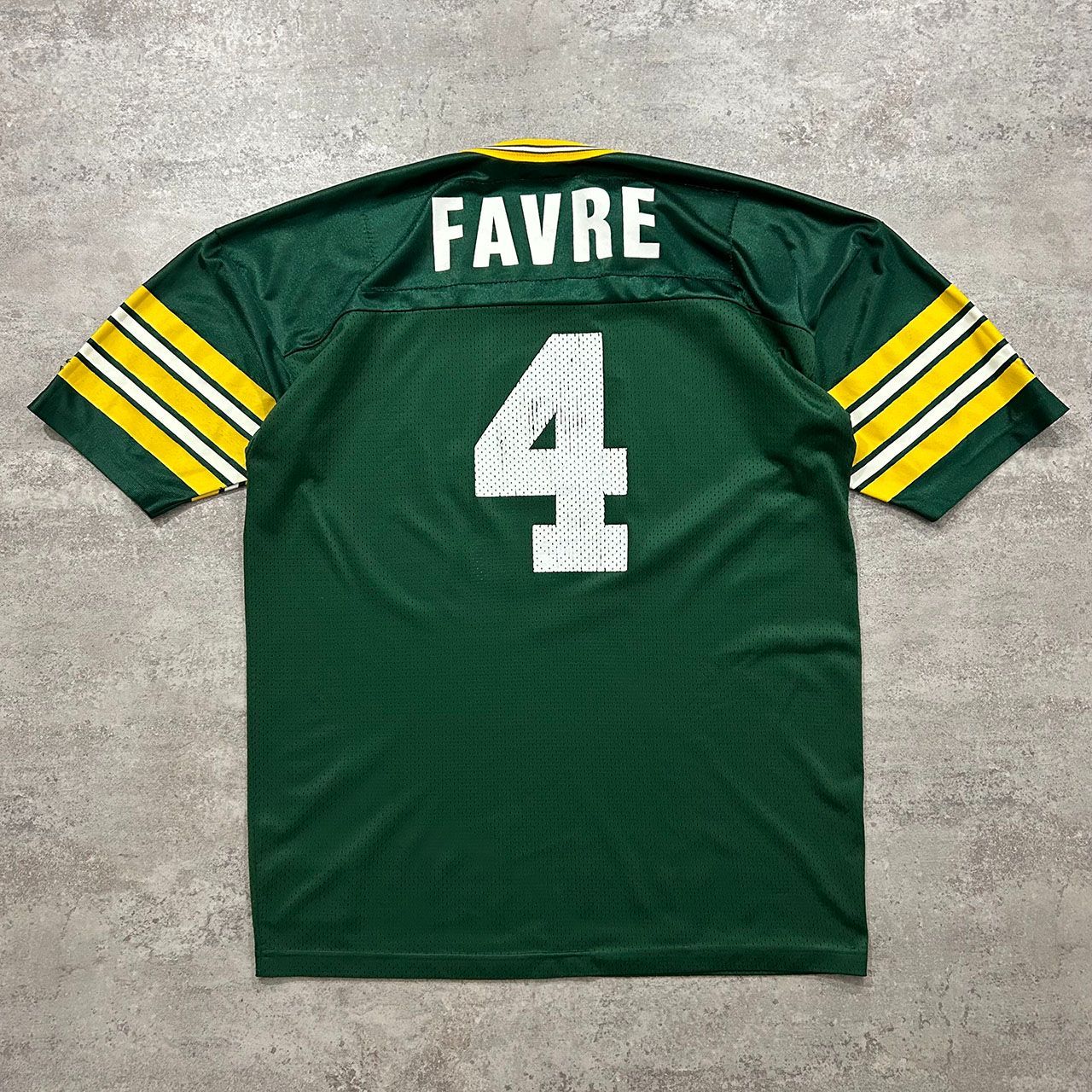 NFLグリンベイ・パッカーズゲームシャツ　ブレット・ファーヴ　ファーブ 90s NFL チャンピオン グリーン ベイ パッカーズ ブレット ファーヴ