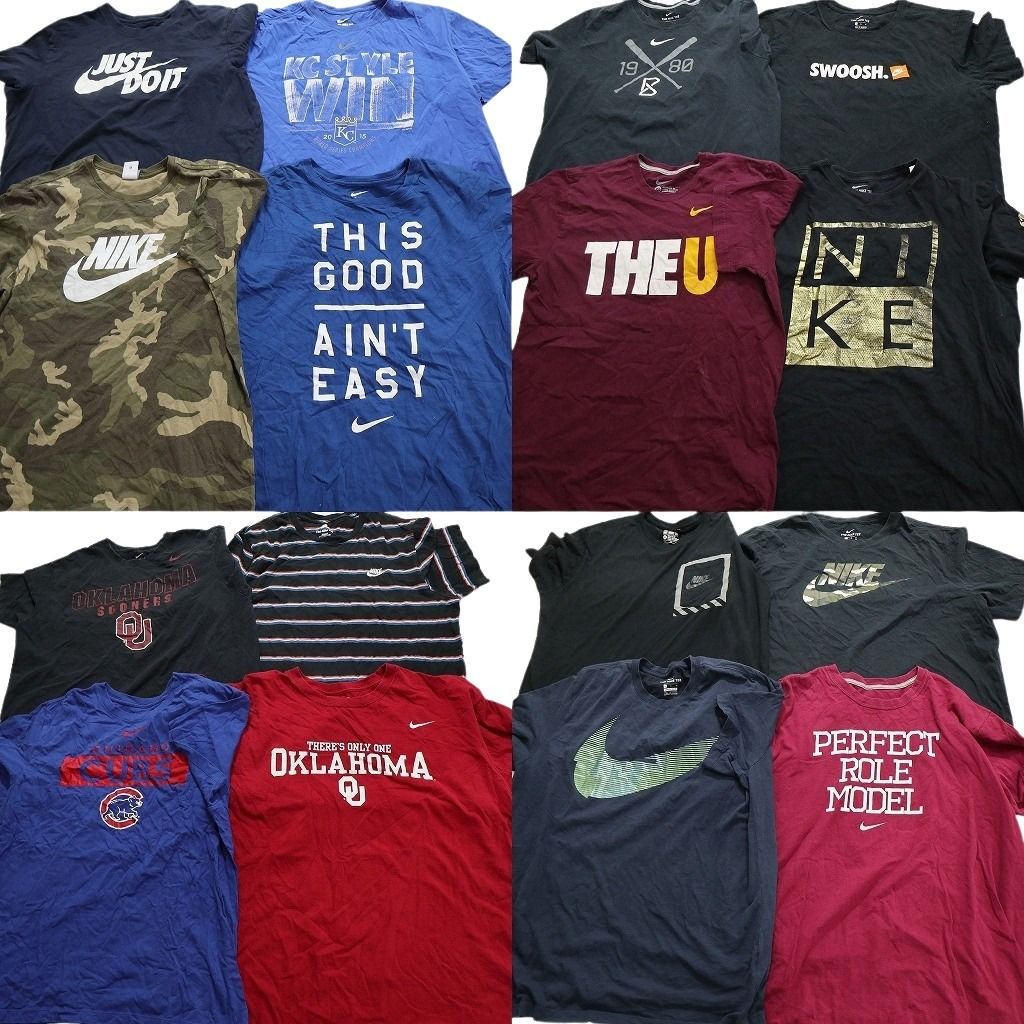古着卸 まとめ売り ナイキ NIKE 半袖Tシャツ 16枚セット (メンズ XL
