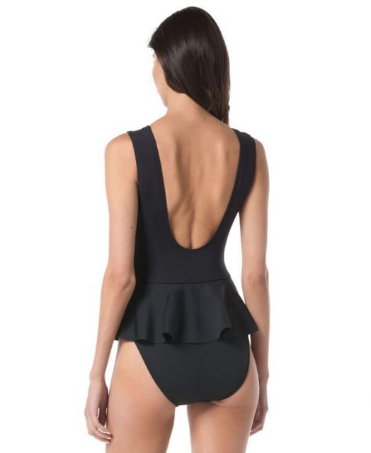 ヴィンスカムート レディース スカート ボトムス Women s Skirted One-Piece Swimsuit Black