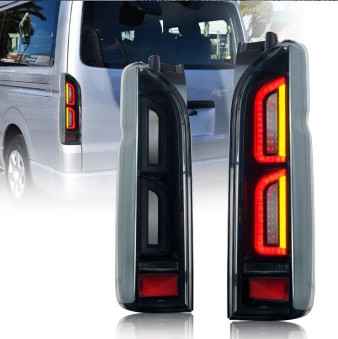 トヨタ ハイエース 200系 2004 -2019年 テールライト LEDシーケン 流れるシャルウィンカー 外装カスタム ドレスアップ