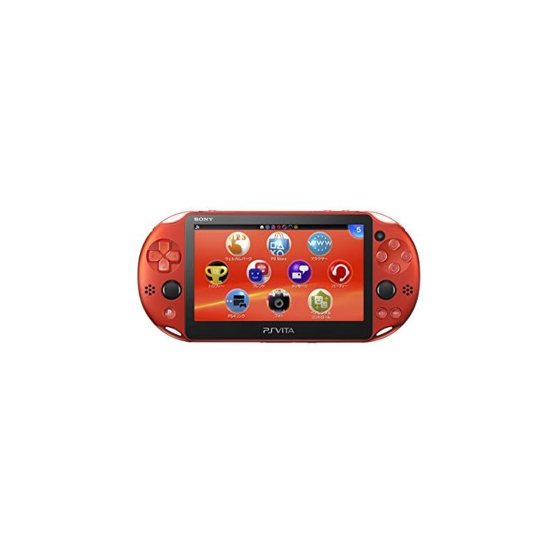 PlayStation Vita Wi-Fiモデル メタリック・レッド (PCH