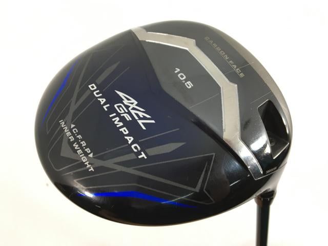 【中古ゴルフクラブ】ツルヤゴルフ アクセル GF DUAL IMPACT ドライバー 2023 SPEEDER NX GREEN 50 1W【14日間返品OK】
