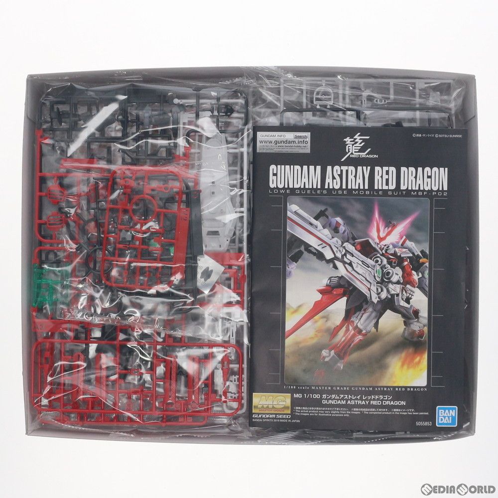 DRAGON - プレミアムバンダイ限定 MG 1/100 MBF-P02 ガンダムアストレイ レッドドラゴン 機動戦士ガンダムSEED DESTINY ASTRAY R(シード デスティニー アストレイ R) プラモデル(5055853) バンダイスピリッツ MG 1/100 ガンダムアストレイ レッドドラゴン 【再販