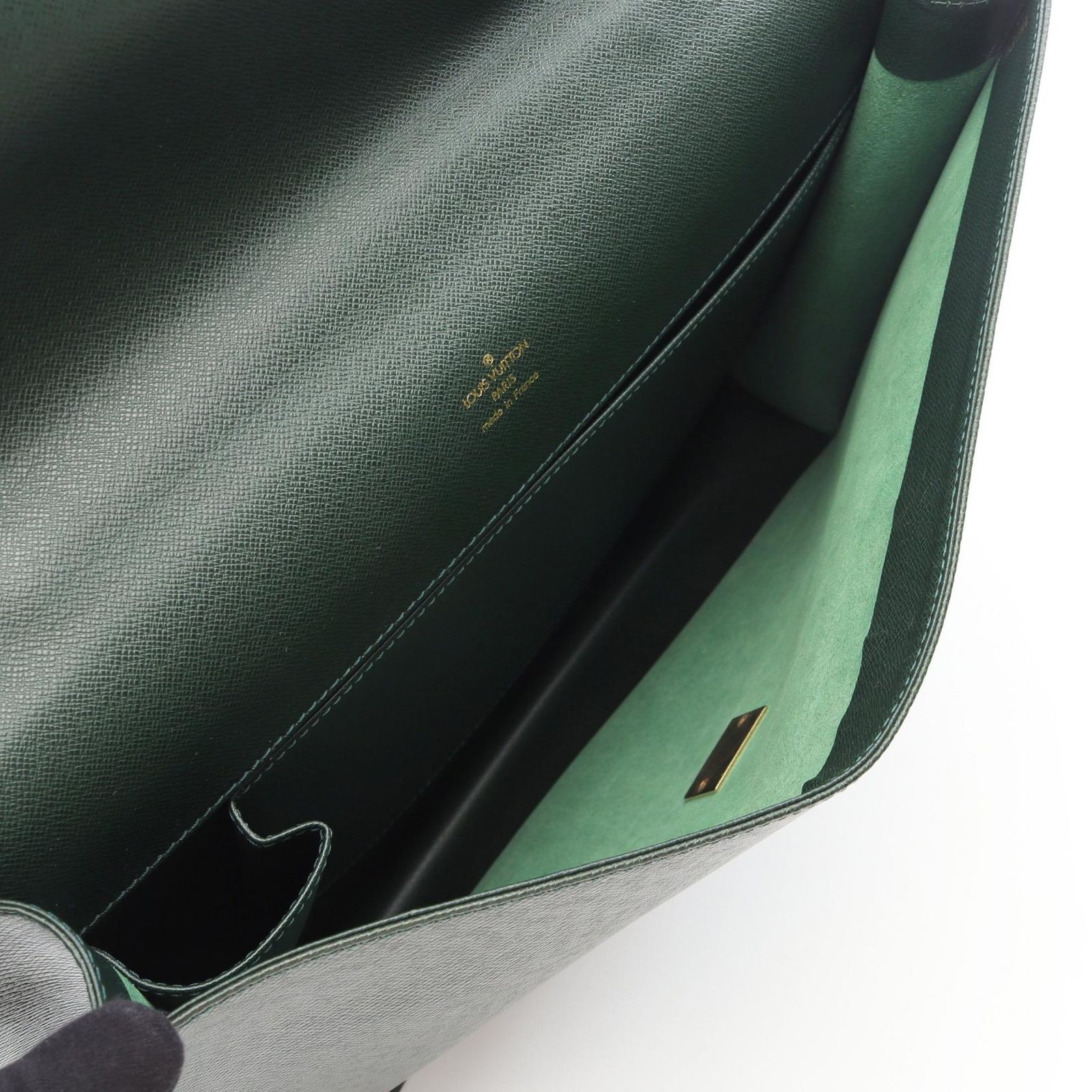 ルイ・ヴィトン タイガ・レザー ビジネスバッグ ポルトドキュマン