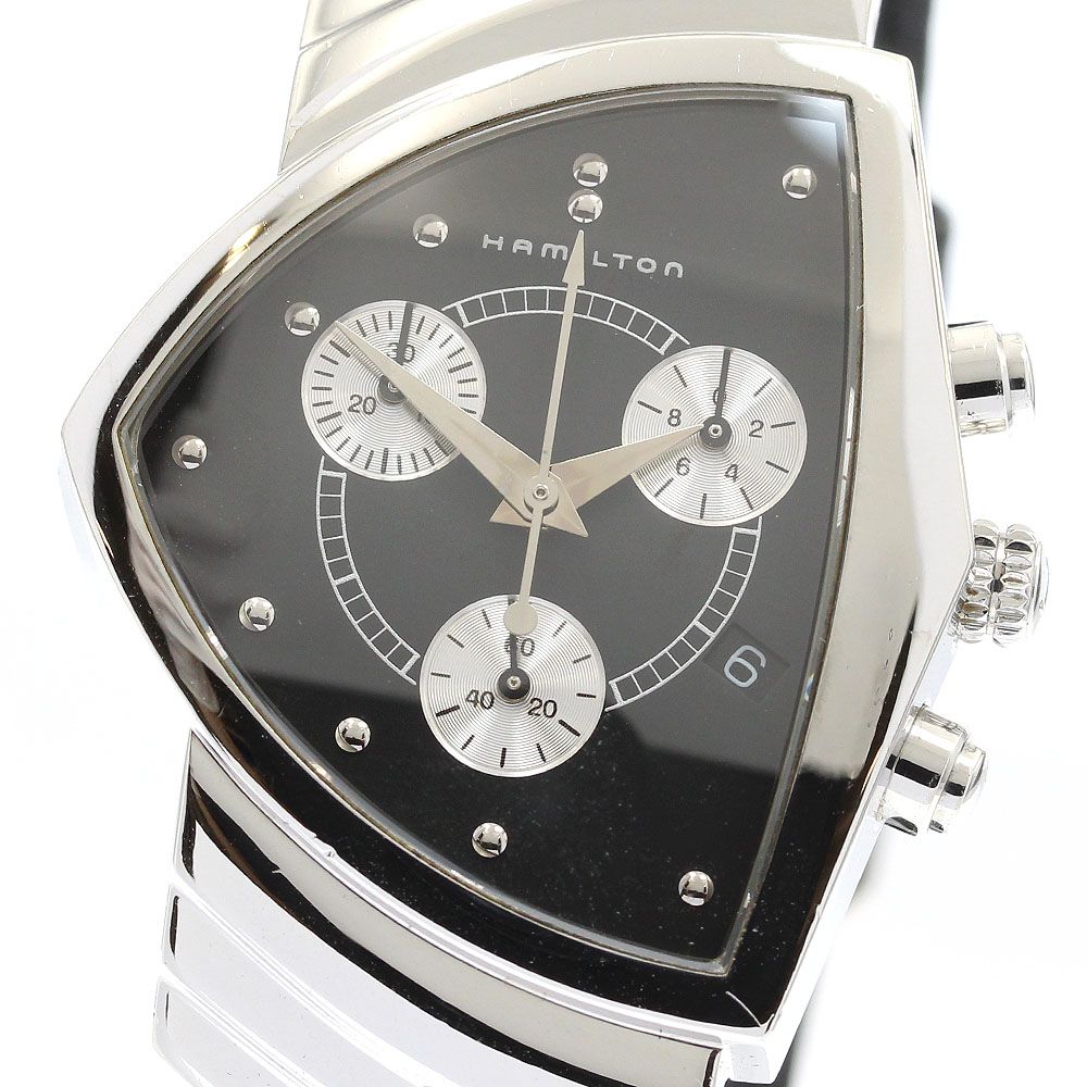 ハミルトン HAMILTON H244121 ベンチュラ デイト クロノグラフ クォーツ メンズ_908555