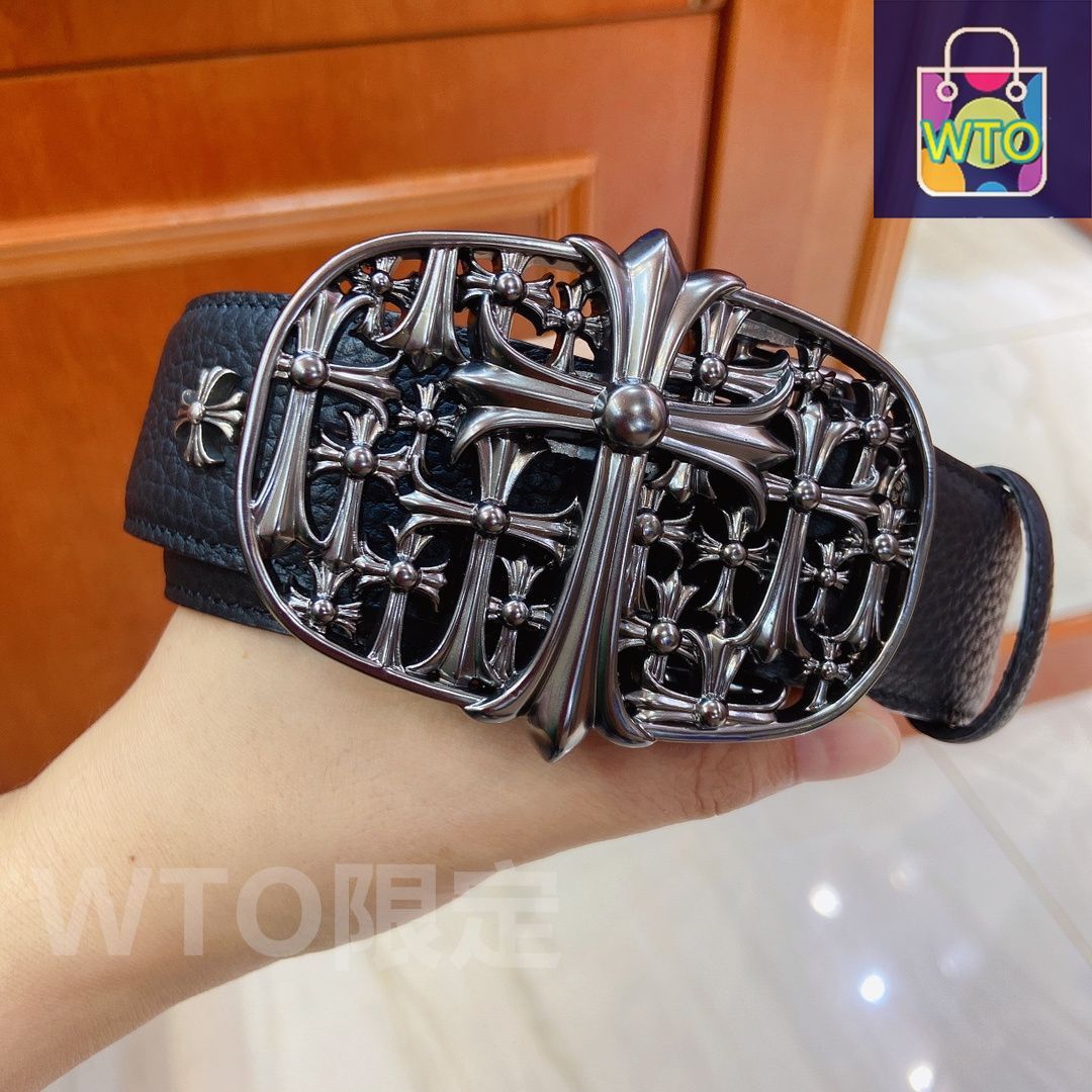 クロムハーツ ベルト 30インチ クロムハーツ 3PC ローラー ベルト