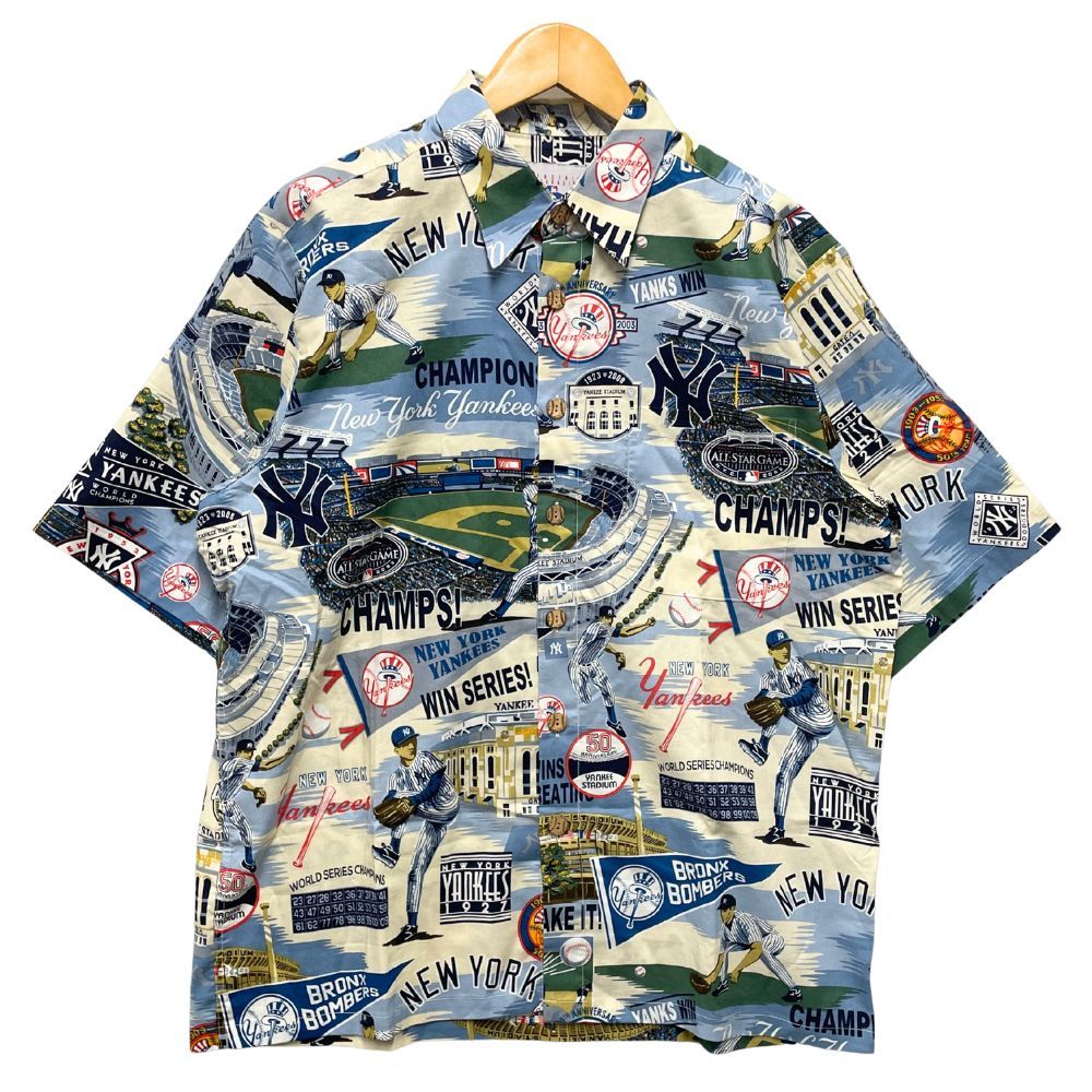 t*g様 アロハシャツ Reyn Spooner MLB YANKEES サイズ 大きいサイズ メンズ Reyn Spooner (レインスプーナー