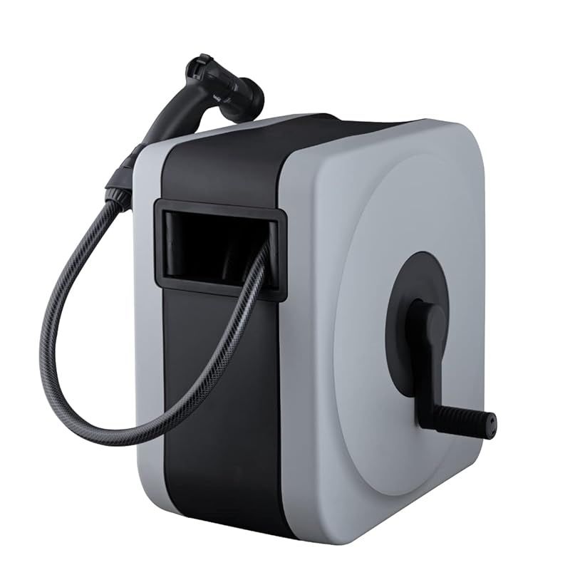 タカギ Takagi ホース ホースリール BOXY NEXT ライトグレー 30 m