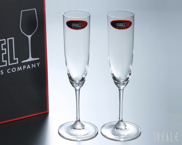 リーデル VINUM ヴィノム 6416|8 シャンパーニュ ペア グラス シャンパングラス セット ギフト 結婚祝い プレゼント 贈り物 ギフトセット 食器セット