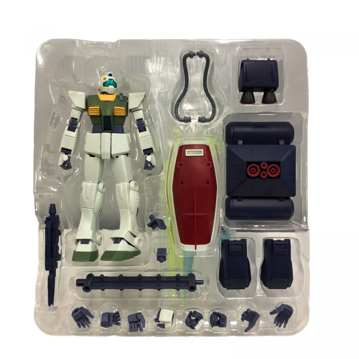 輸送箱未開封・伝票未貼 ROBOT魂 ジム・キャノン ジャブロー基地仕様 輸送箱未開封・伝票未貼 ROBOT魂 ジム・キャノン ジャブロー基地