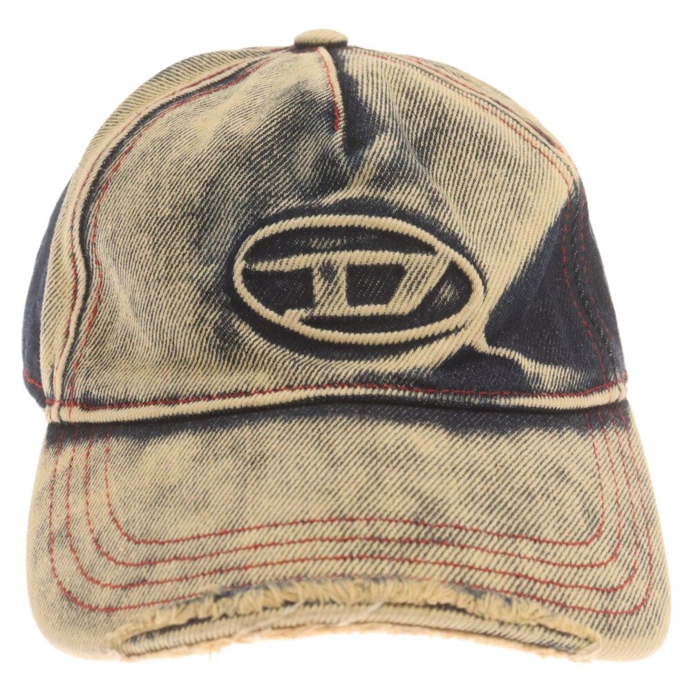 DIESEL (ディーゼル) C-SEYMON デニム エンボスロゴ ダメージ加工