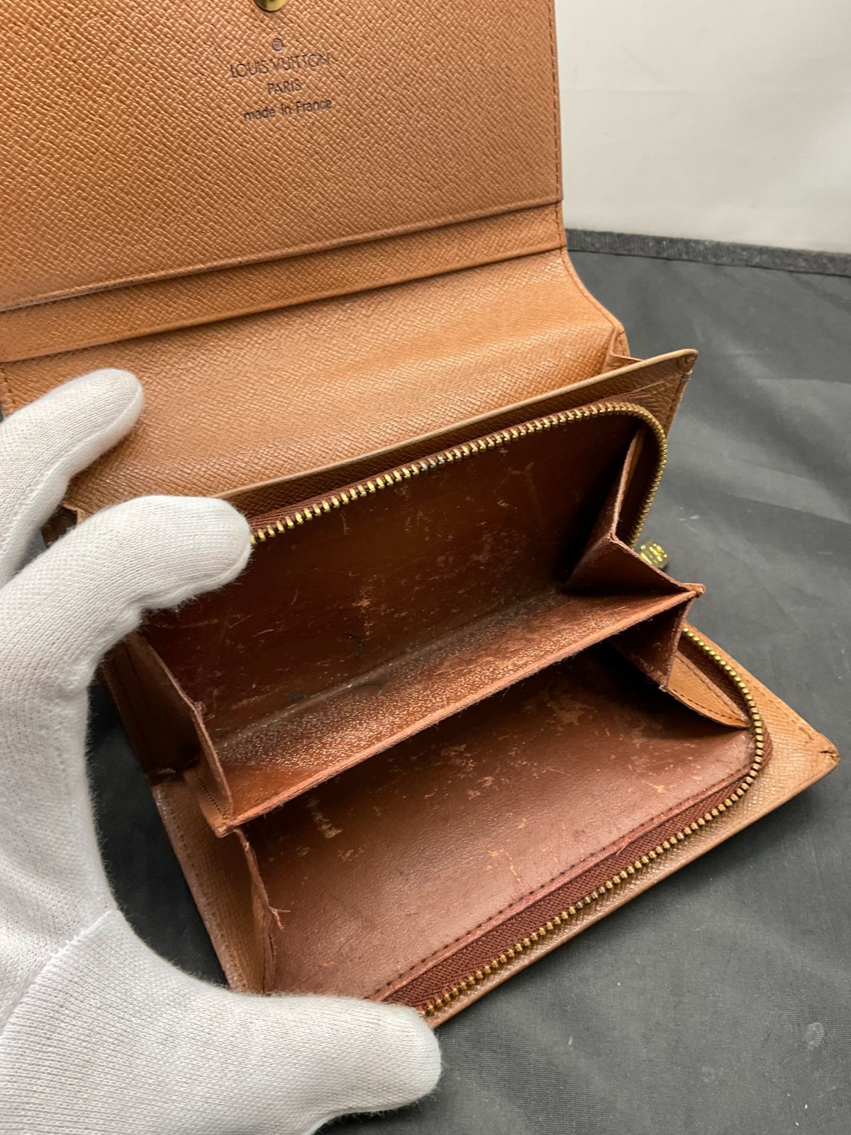 LOUIS VUITTON ルイヴィトン モノグラム　ポルトトレゾール 良品 良品】ルイヴィトン モノグラム ポルトトレゾール