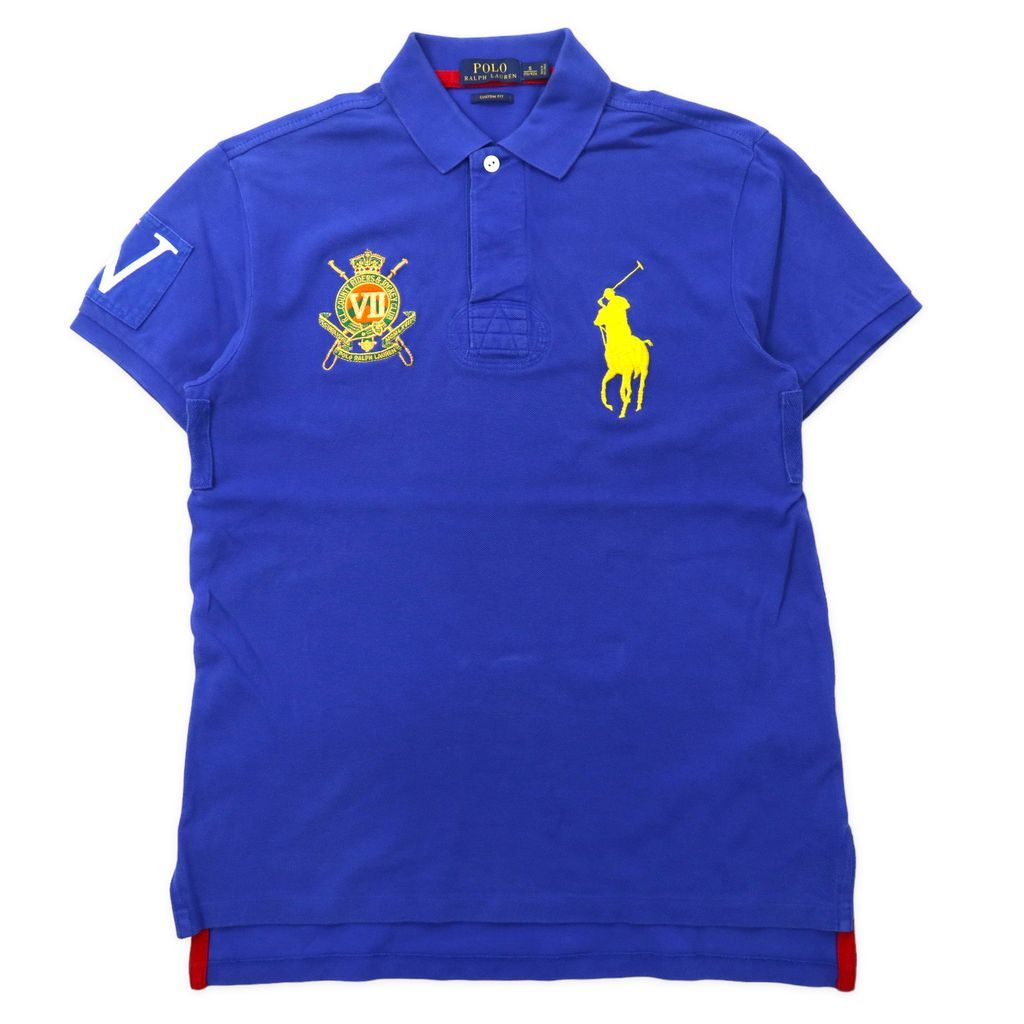 POLO RALPH LAUREN ビッグポニー ポロシャツ 170 ブルー