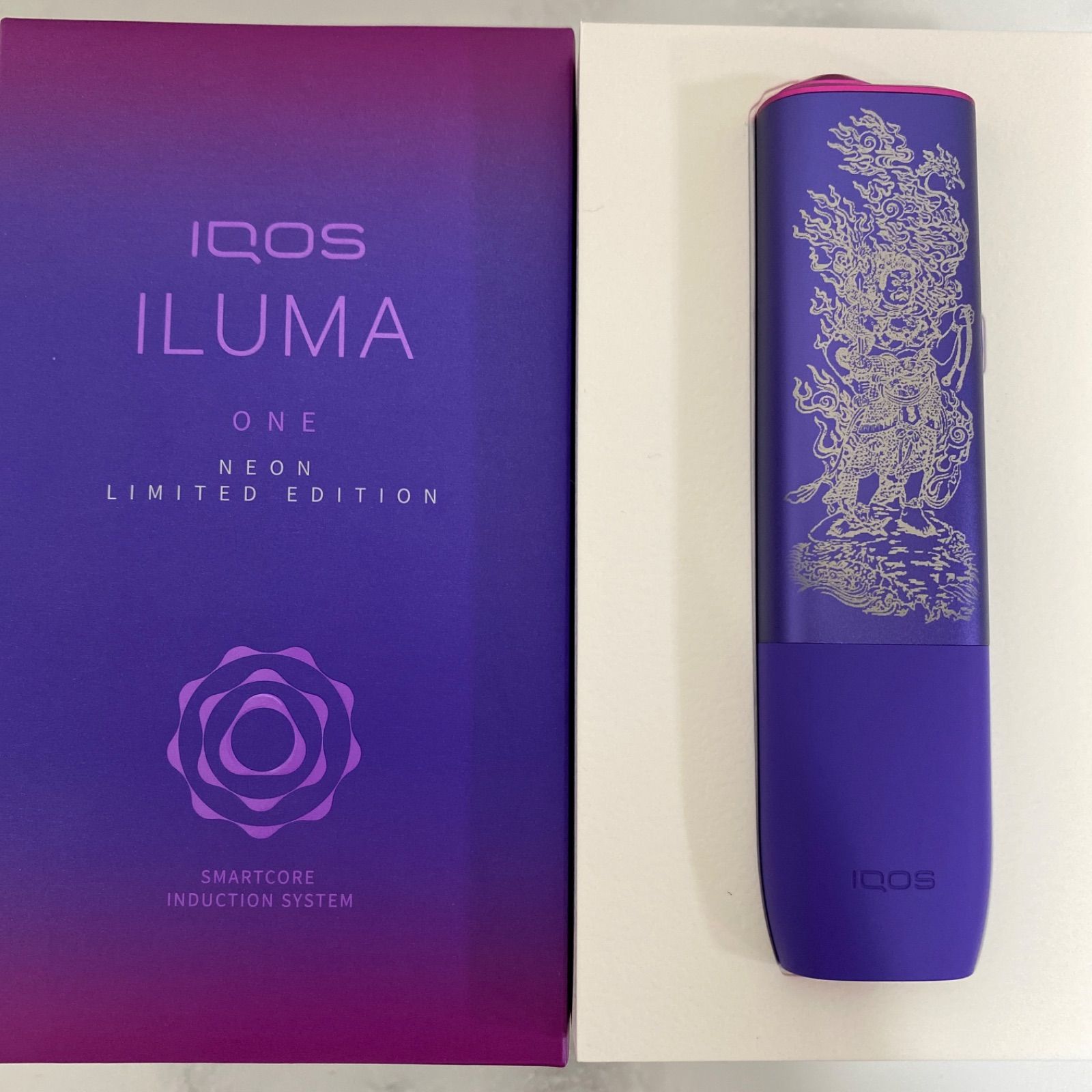 不動明王 不死鳥 iQOS ILUMA ONE アイコス イルマ ワン レーザー加工