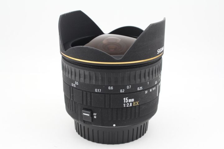 ☆極上品☆SIGMA シグマ AF 15mm F2.8 EX Fisheye Canon キヤノン用