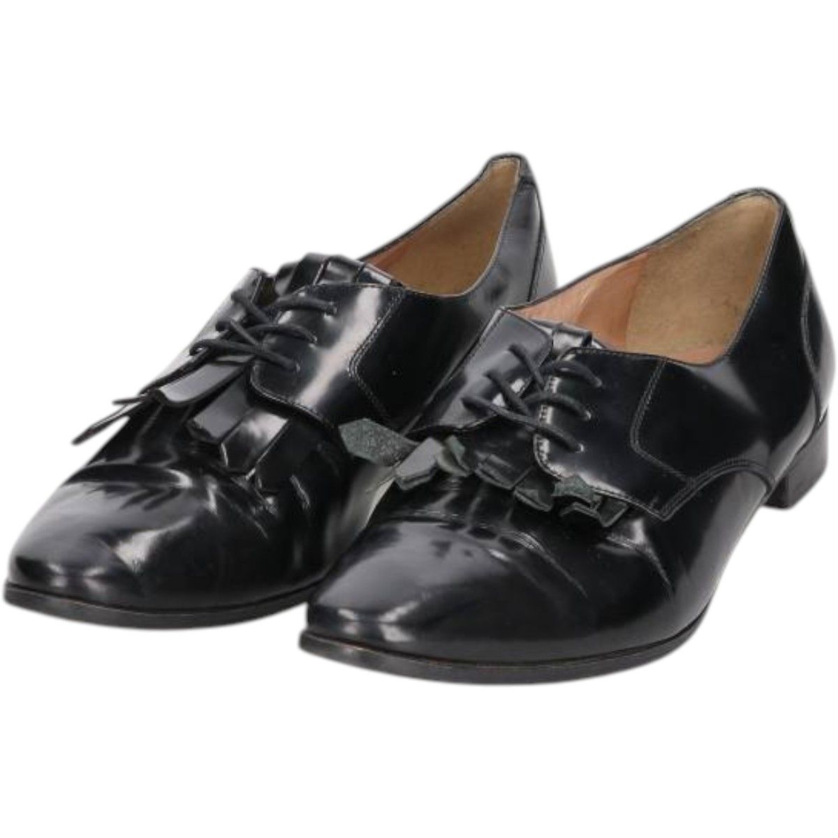 古着 ジェイクルー J.Crew キルト プレーントゥシューズ イタリア製 12 メンズ30.0cm相当|saa014087