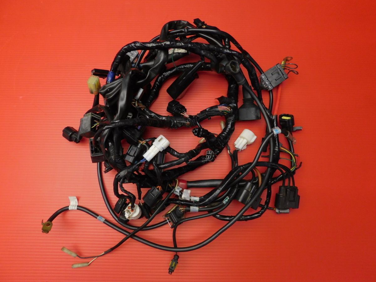 0 評価B トライアンフ ストリートトリプル 実動 純正 メイン ハーネス e8661G36