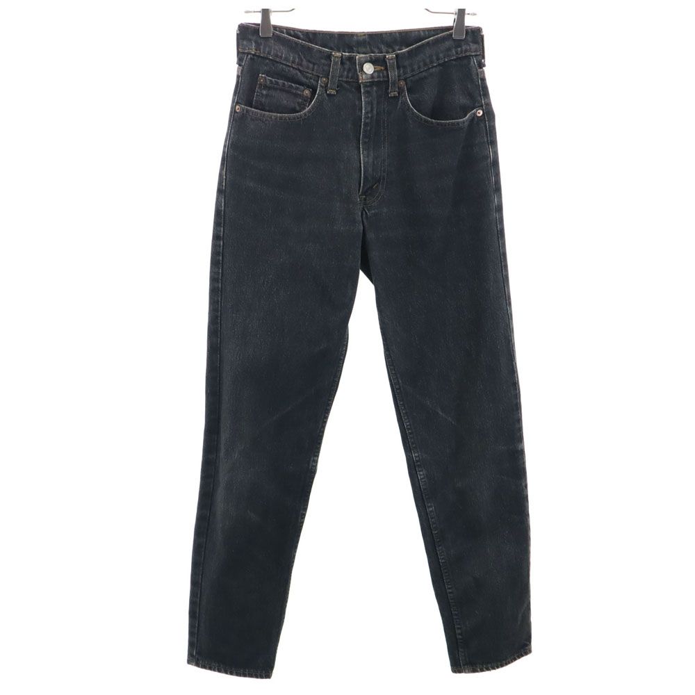 リーバイス 80s 日本製 後染め ブラック デニムパンツ W29 ブラック Levi's ジーンズ メンズ