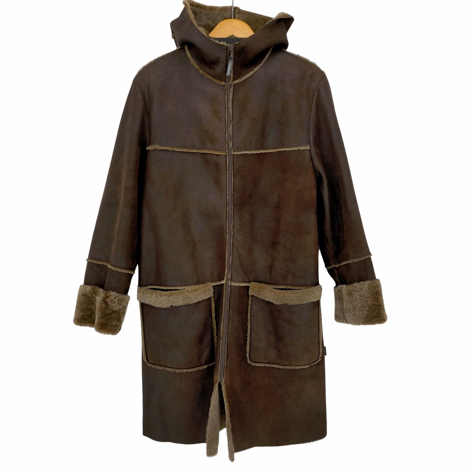 Les Copains コート　イタリア製 レコパン LES COPAINS MADE IN ITALY SHEARLING ムートン