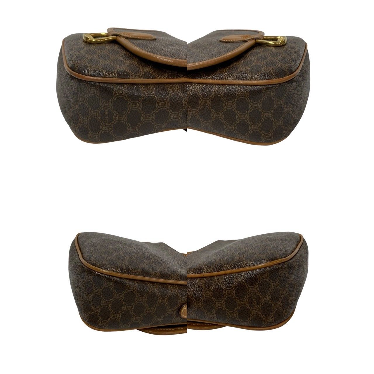 極 美品 CELINE セリーヌ マカダム ブラゾン トリオンフ ロゴ 総柄