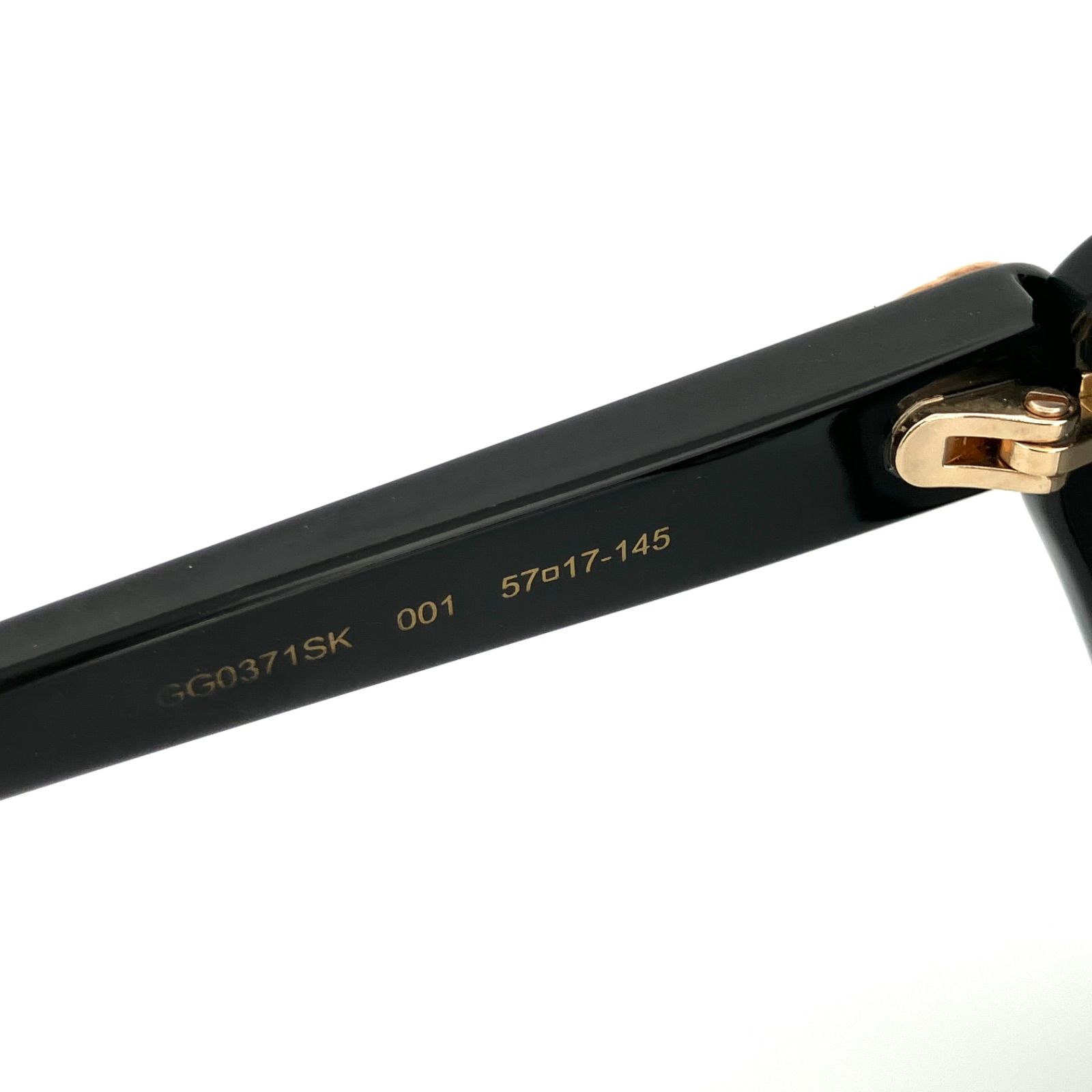 希少モデル 美品 グッチ インターロッキング サングラス ブラック GG金具 鑑定済み】正規品 GUCCI グッチ サングラス インターロッキングG