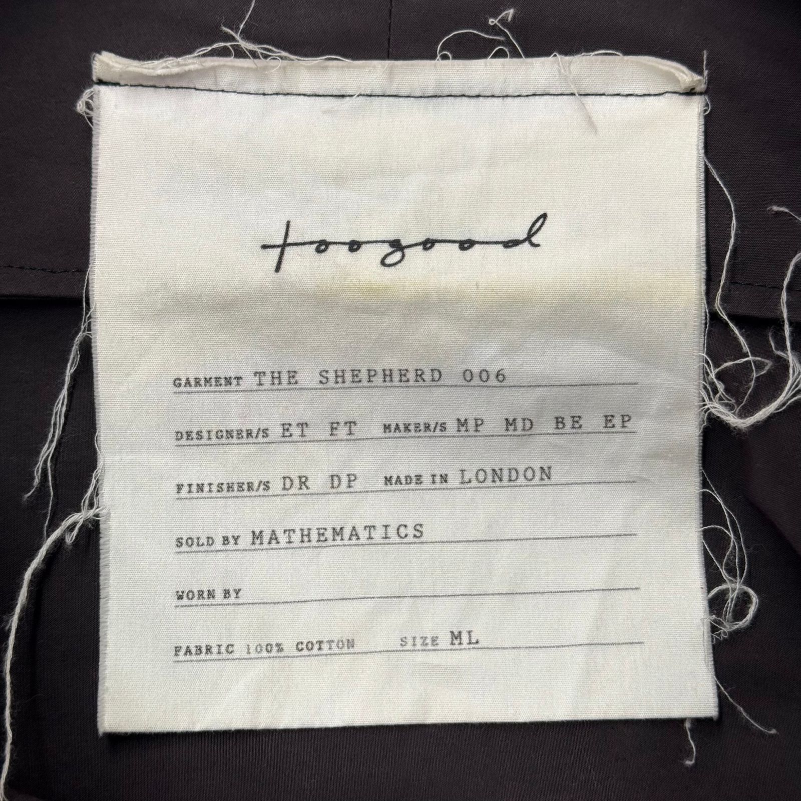 toogood Poncho - メルカリ