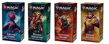 【中古】(未使用･未開封品)マジック ザ・ギャザリング MTG 2019 チャレンジャー 4組セット