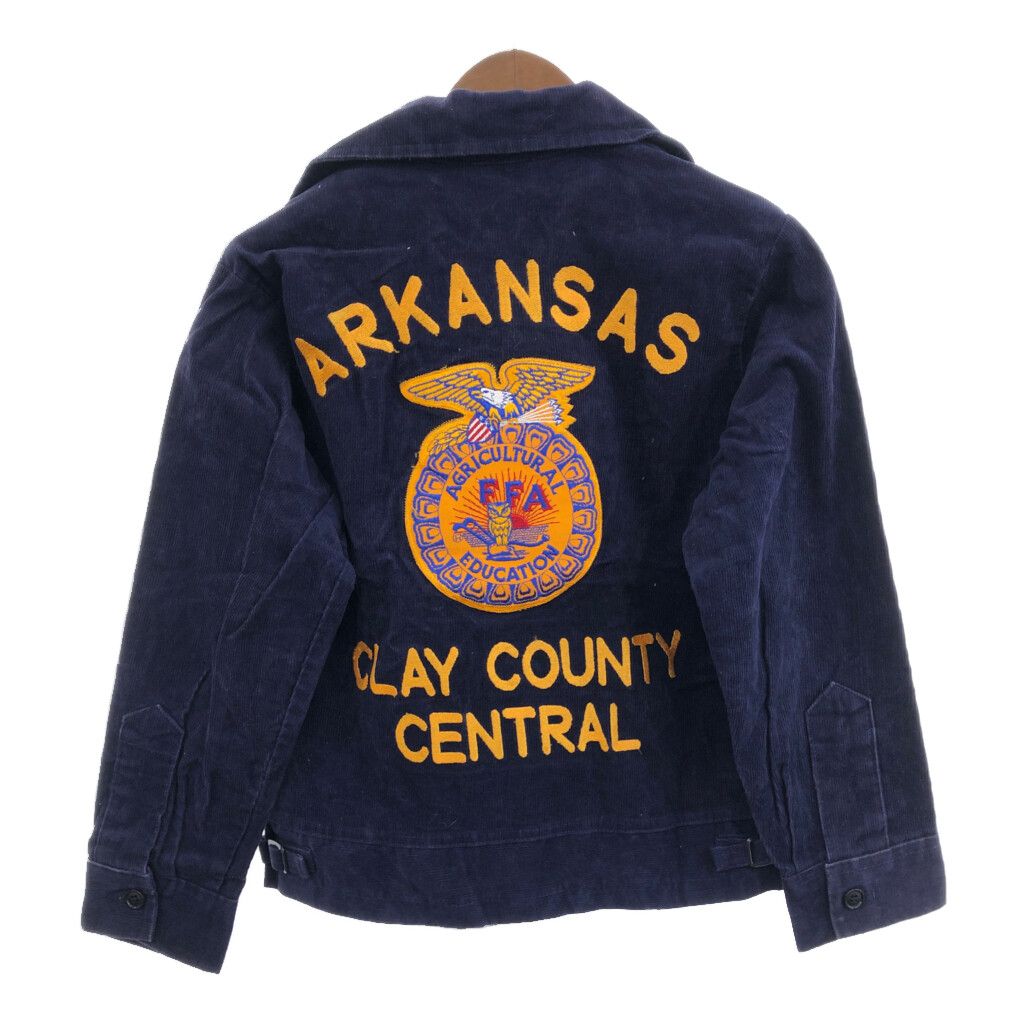 R*N様 チ*ナ様 FFA ファーマーズジャケット/38/ネイビー/コーデュロイ FFAジャケット|コーデュロイ|ネイビー - 古着屋グレープフルーツ