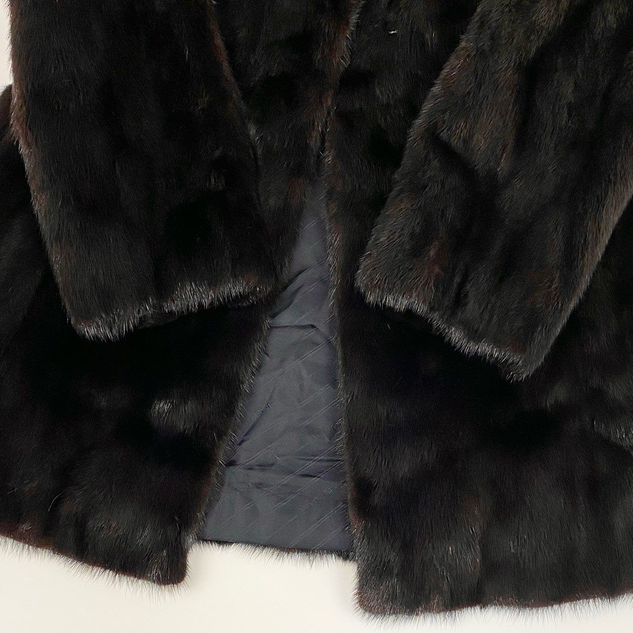 最終お値下げ◎エンバ マホガニーミンク ファーコート ダークブラウン系 楽天市場】高級 SAGA ミンク ファー ロング コート ダーク