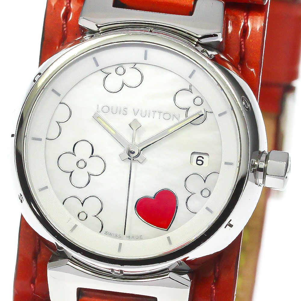★極美品★ LOUIS VUITTON タンブール ラブリーハート 時計 ☆極美品☆ LOUIS VUITTON タンブール ラブリーハート 時計