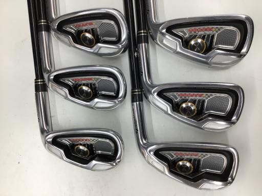 テーラーメイド TOUR BURNER 6S アイアンセット IR RE-AX SUPERFAST 60 アイアン フレックスS メンズ 男性用 右利き 右用 Cランク ゴルフクラブ