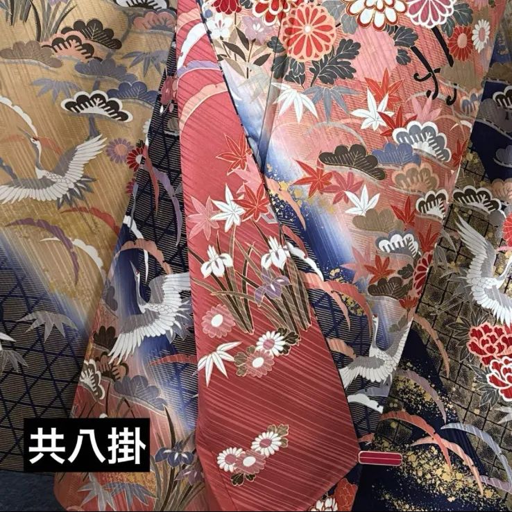 金駒刺繍 飛鶴