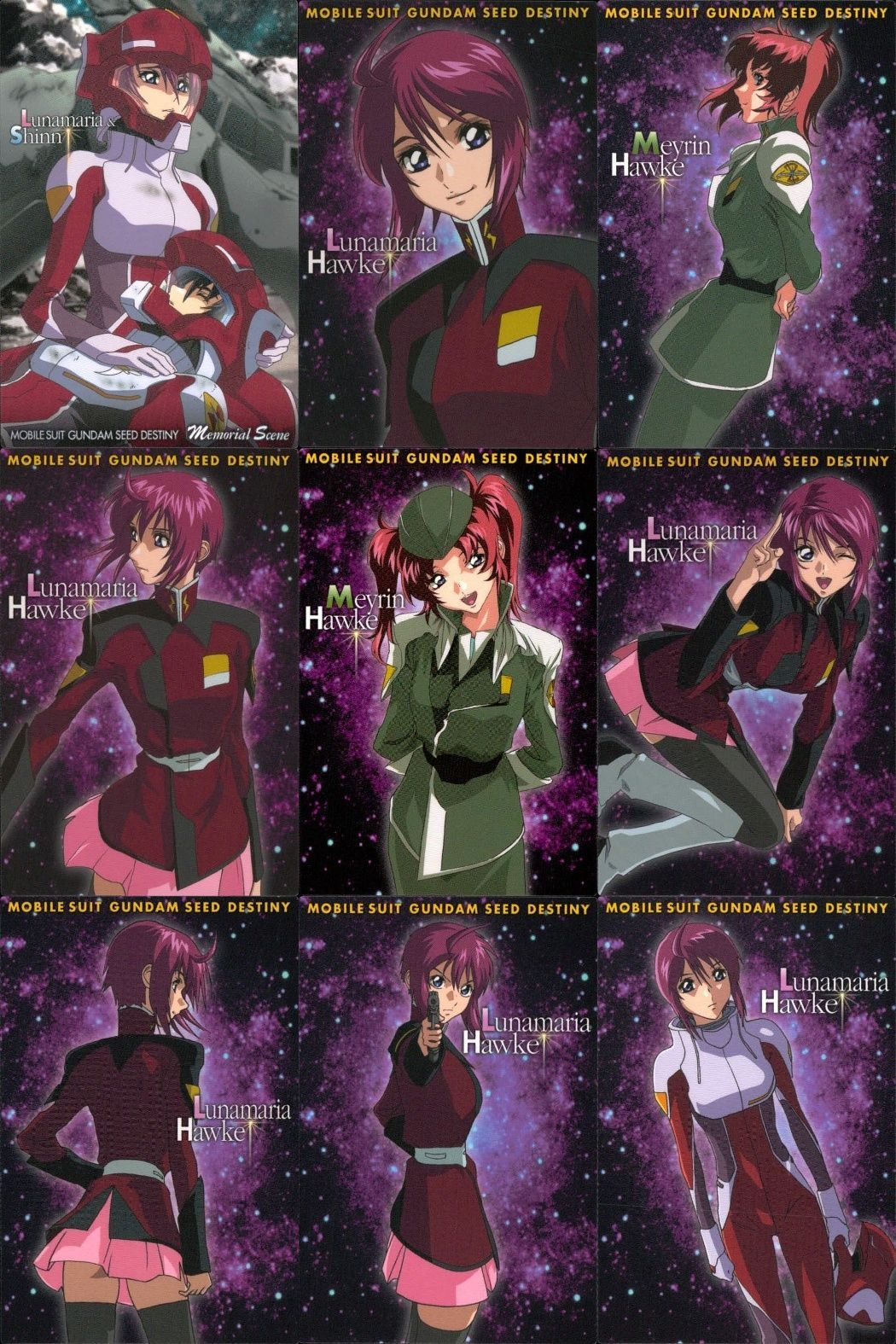 ガンダムSEEDカード ミーア、ルナマリア ux193 カード まとめ カードダスマスターズ ガンダムSEED ルナマリア