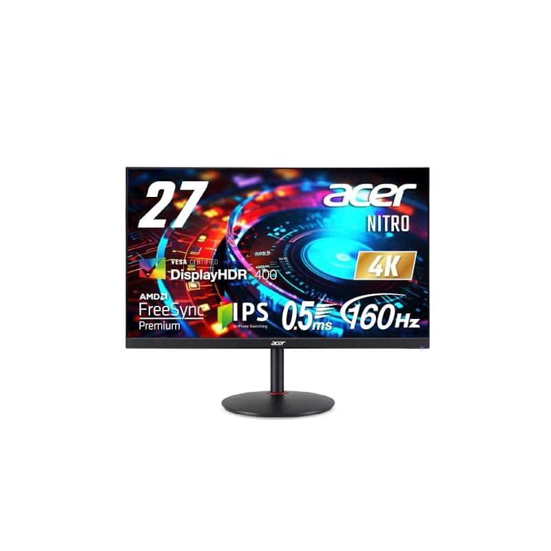 acer 4Kモニター 27インチ VG270Kbmiipx Acer ゲーミングモニター