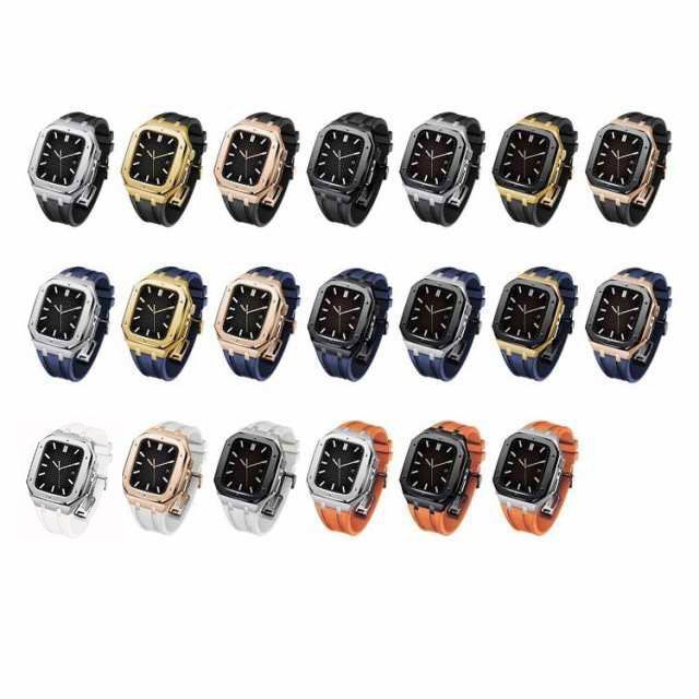 アップルウォッチ ケース おしゃれ 44mm 45mm アップルウォッチバンド アップルウォッチ カバー apple watch アップルウォッチ バンド ベルト カバー ステンレス ケース 一 shbwdd3570 WWW_OPDRERGINERDOGAN_COM