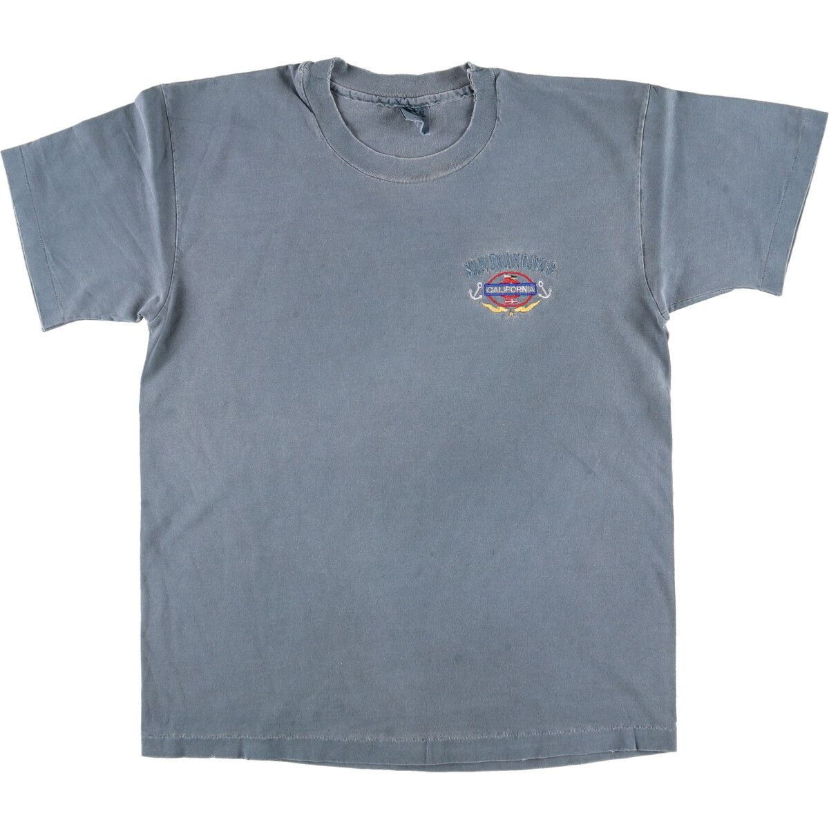 古着 90年代 SANSEGAL SPORTSWEAR 刺繍Tシャツ USA製 メンズM ヴィンテージ/eaa456097