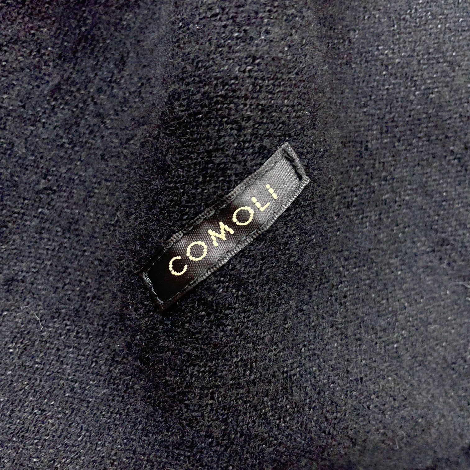 参考上代74800円 COMOLI 25SS ウール和紙ジップショートジャケット 