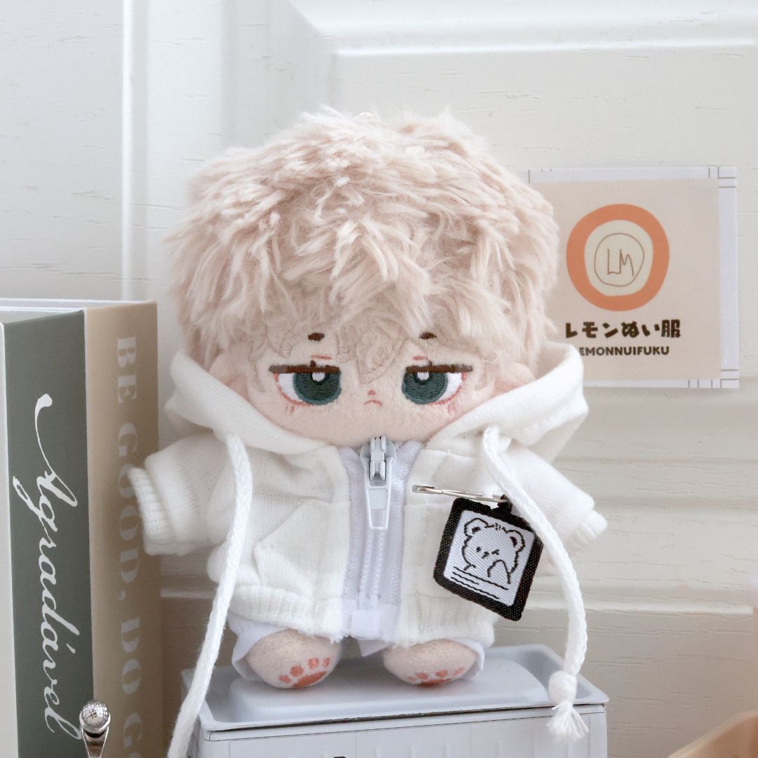 衝撃特価 10cm ぬいぐるみ服 激 上下セット お出かけジャージ 着せ替え ぬいぐるみ