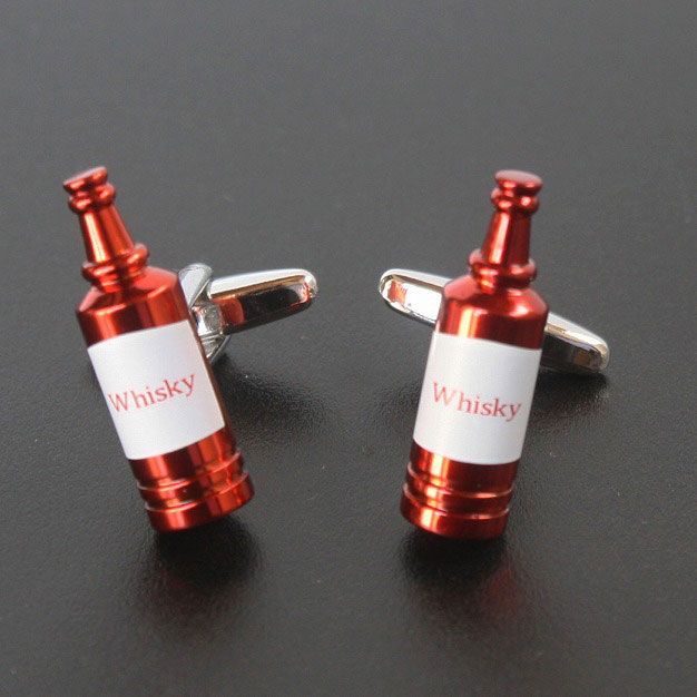 鎌倉カフス工房　ウィスキーボトルカフスボタン・カフリンクス メンズ cf2028