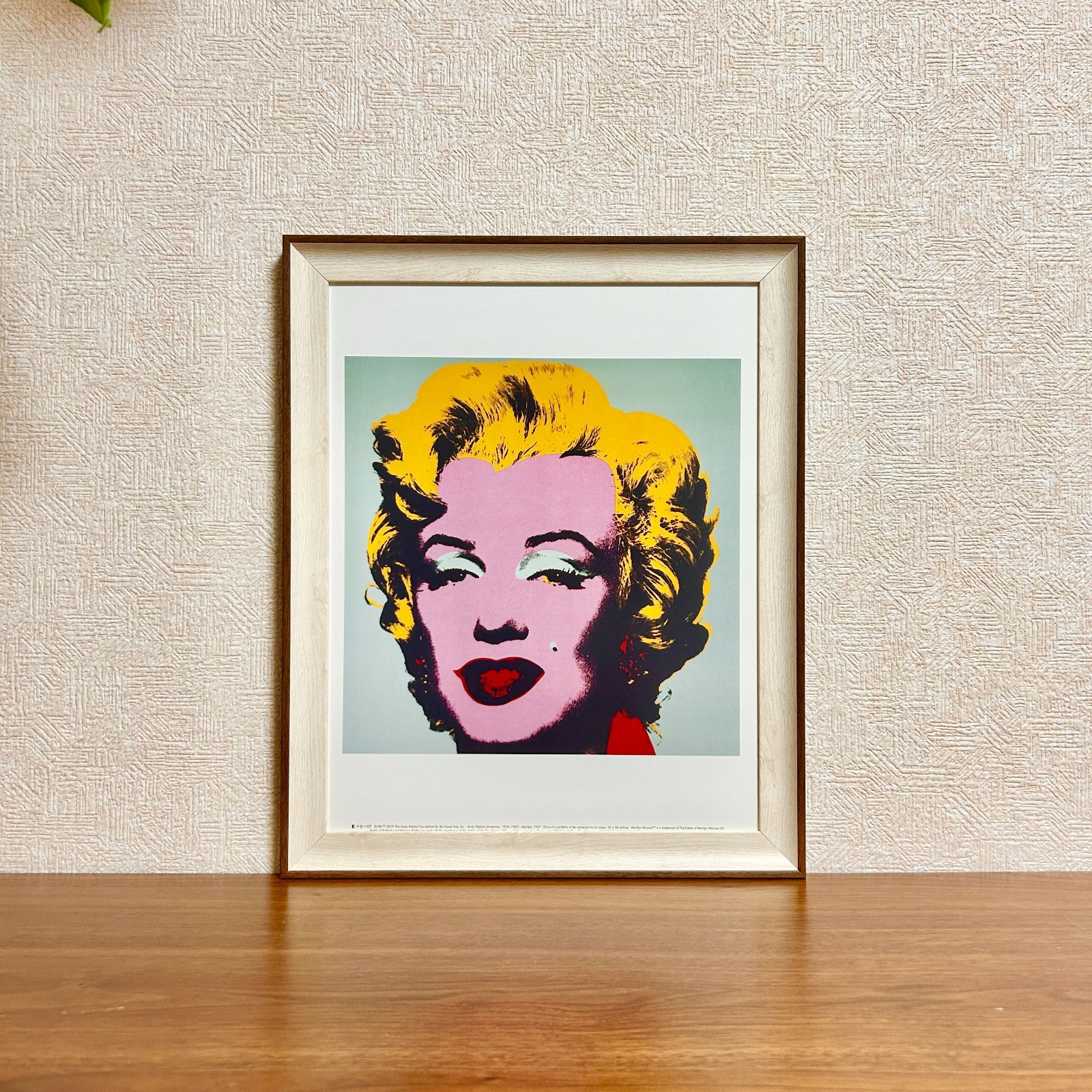新品☆額縁付アートポスター(BRUCE MCGAW GRAPHICS)☆アンディ
