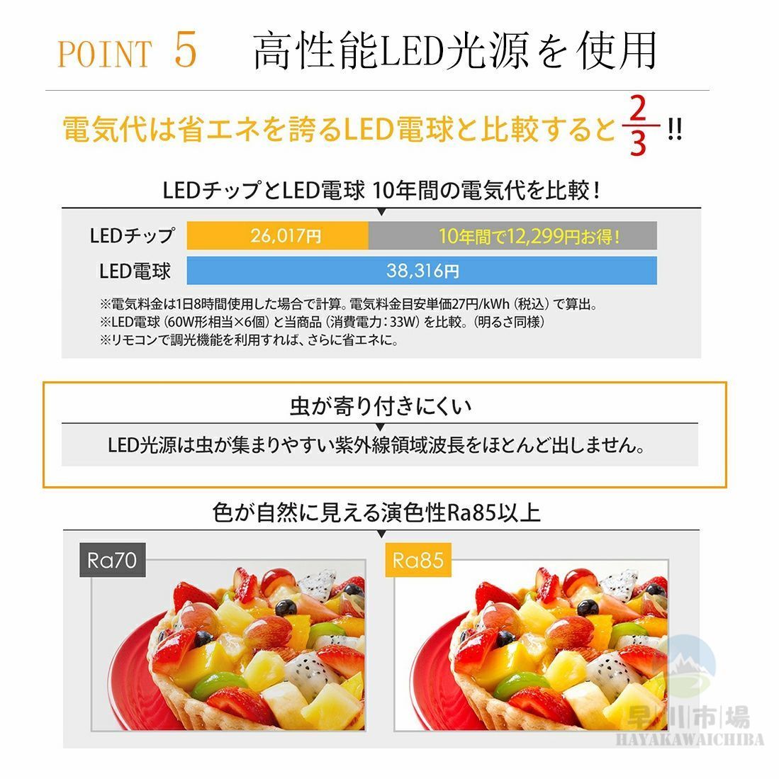 スマホ 常夜灯