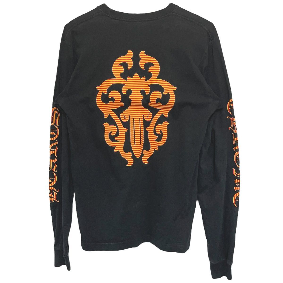 中古】 CHROME HEARTS クロムハーツ Striped Dagger L/S Tee 