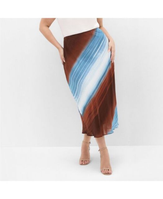 送料無料 シティーシック レディース スカート ボトムス Women s Plus Size Levitate Print Skirt Levitate