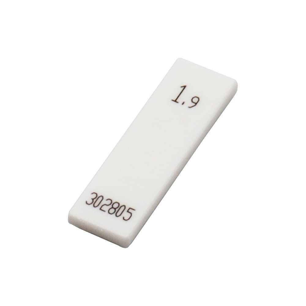 Size 1.90mm 新潟精機 SK セラミックブロックゲージ 0級相当 品 バラ品 1.90mm BC0-190