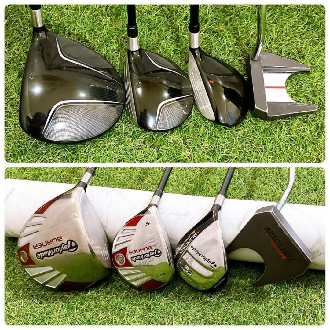 レフティ テーラーメイド バーナー メンズゴルフセット 11本 R 左