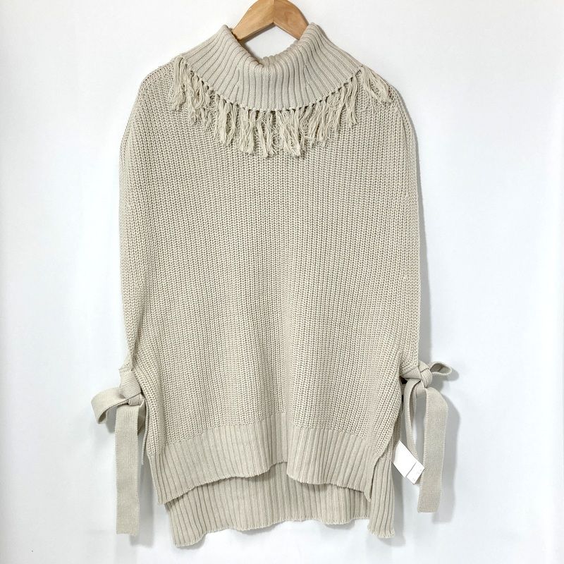 MAISON SPECIAL メゾンスペシャル ニットベスト 11222361333 厚手 メンズ サイズ01 Lサイズ相当 アイボリー トップス A14950◆