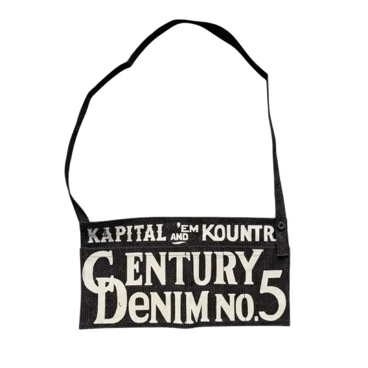 KAPITAL キャピタル センチュリー デニム NO 5 2Way へ エプロン