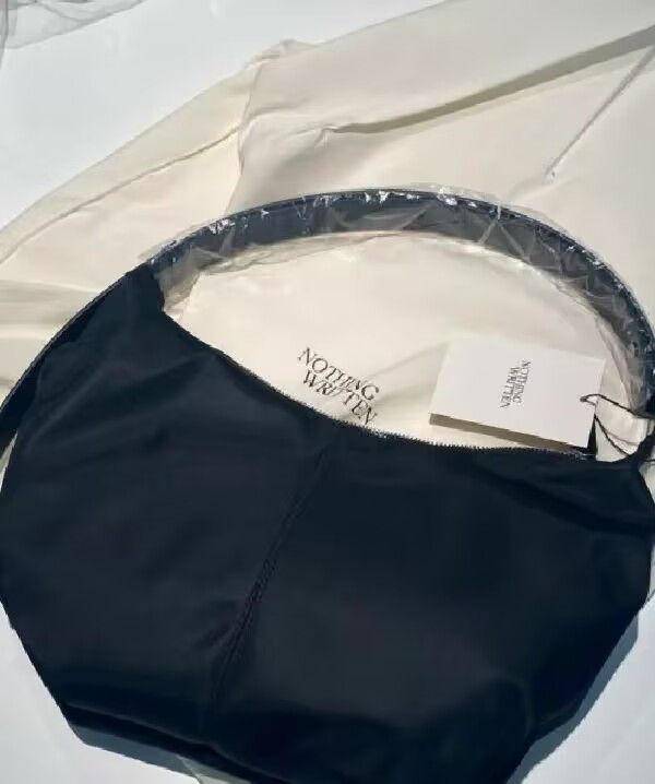 新品 NOTHING WRITTENHT nylon shoulder bag BLACK