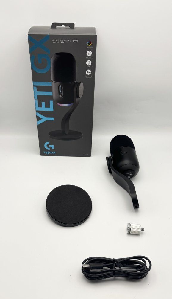 Logicool G ゲーミングマイク YETI GX ダイナミックマイク G-YETI-GX-BK 黒 ブラック G-YETI